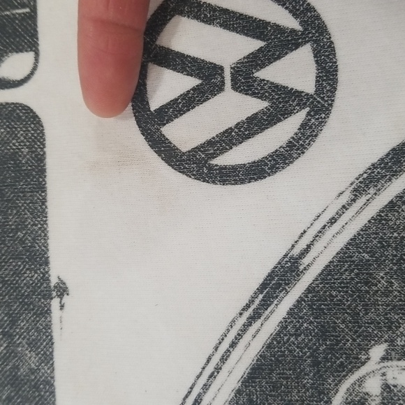 Womens Volkswagon cut off sweatshirt - Picture 3 of 10